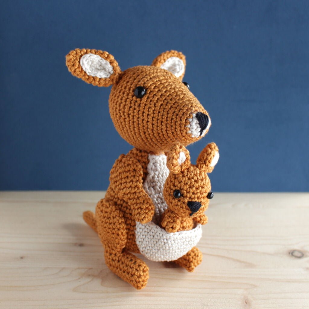 crochet kangaroo