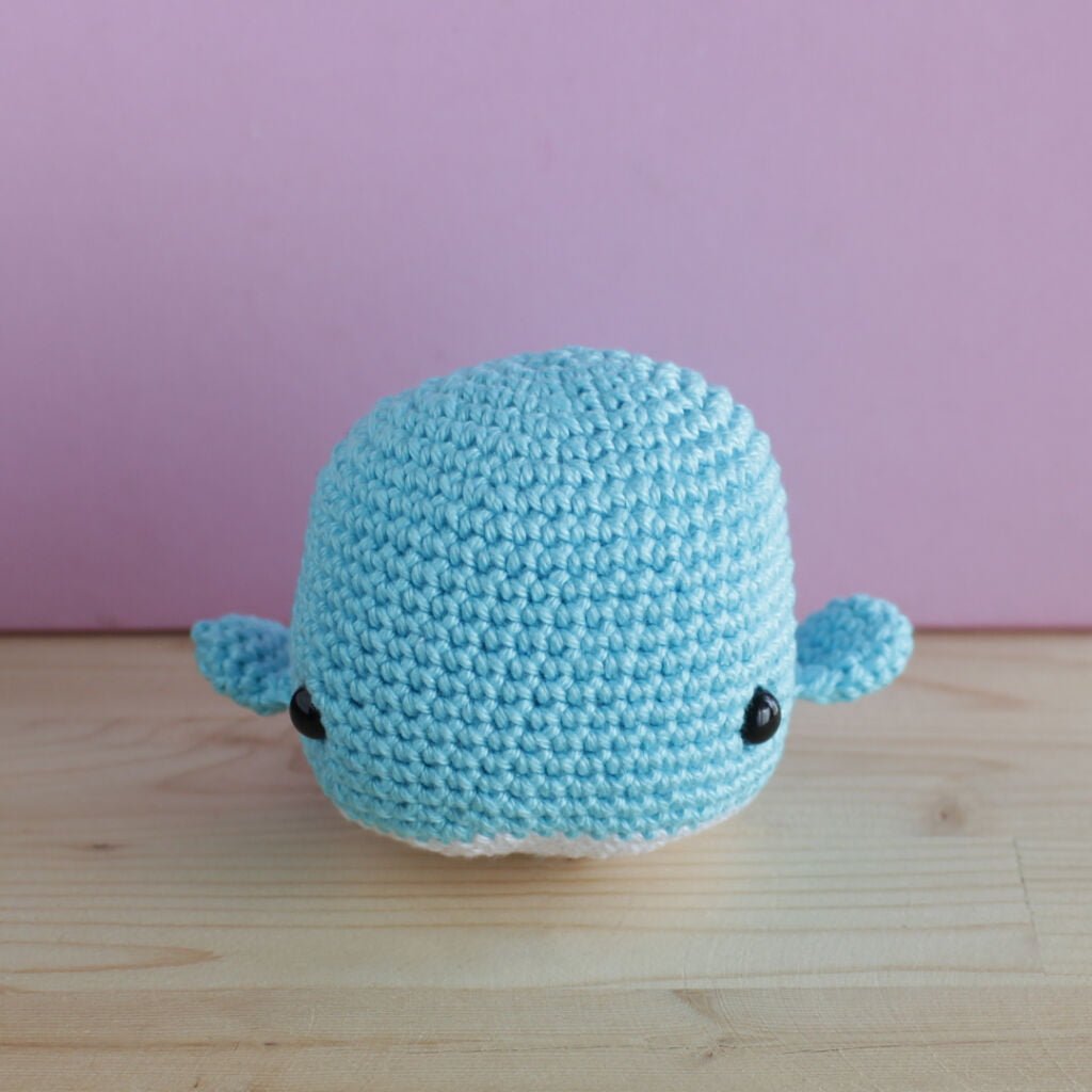 crochet whale