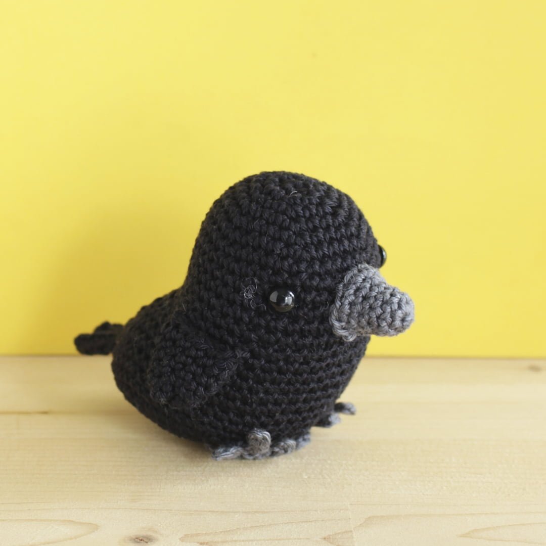 crochet crow